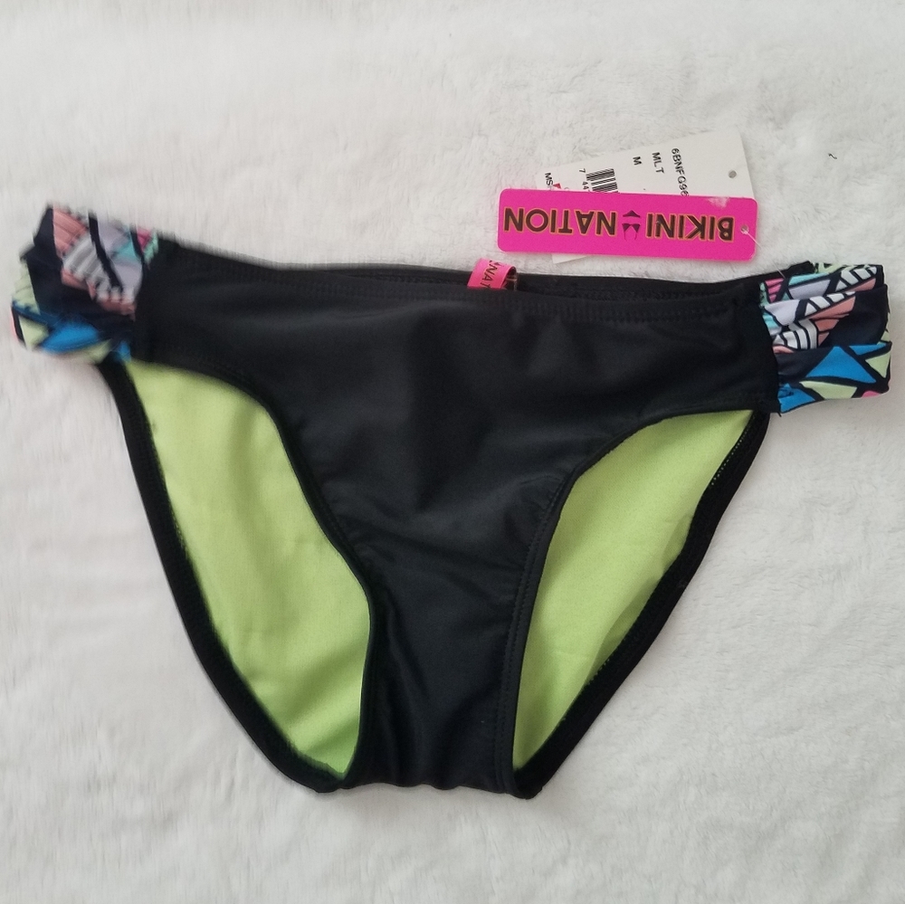 Bikini Nation Hipster Bikini Bottoms - Picture 2 of 5